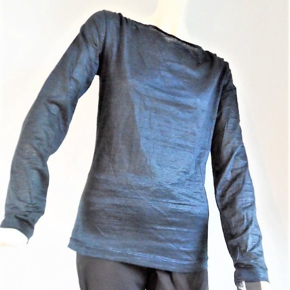 ORWELL SELECTED STYLE TOP 84% LINEN 14% POLYAMIDE. NWT - Picture 2 of 3